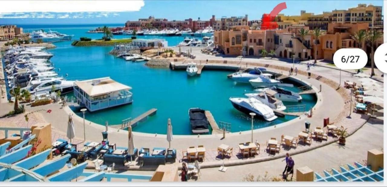 Abu-Tig Marina Apartment- El Gouna Hurghada Bagian luar foto